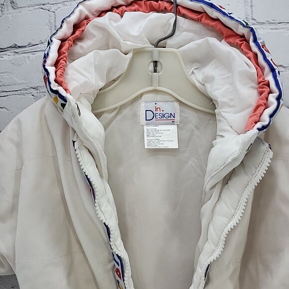 Vintage 80's Sleepsack Snow Suit With Carseat Strap Opening Newborn Flaw - Picture 8 of 14